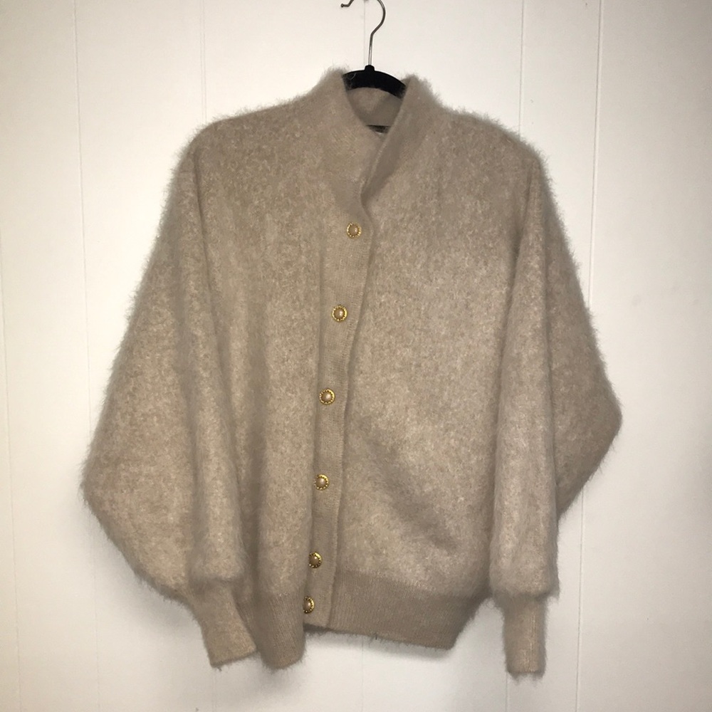 💋 DESIGNER BELLDINI VINTAGE ANGORA SWEATER VTG